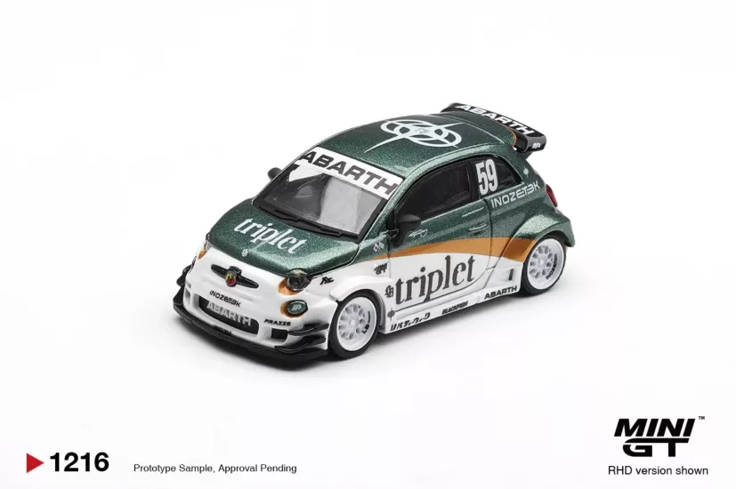 Mini GT 1/64 Abarth 595 LB-WORKS TY Edition MGT01216