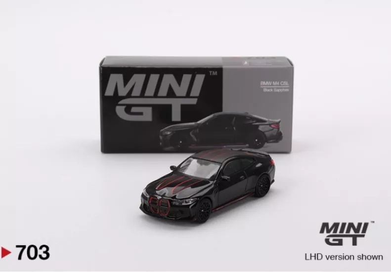 Mini GT - Bmw M4 CSL - Blach Sapphire - MGT00703-L