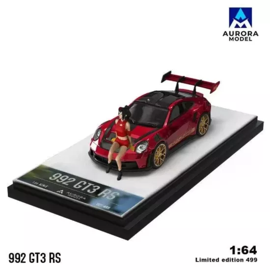 AURORA MODEL 1:64 PORSCHE 992 GT3 RS - Figure