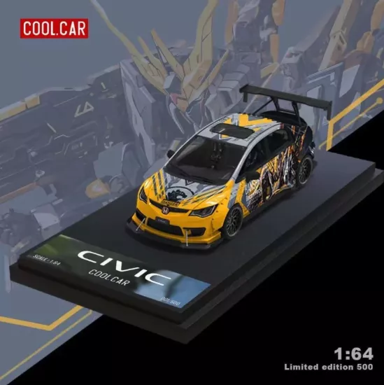 Cool Car - Honda Civic Remastered Grey Mech - Nor. Ver. - CC645727