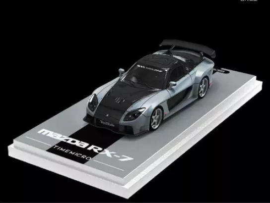 Time Micro - Mazda Rx-7 Veilside Black Silver Nor. Ver. - TM645810
