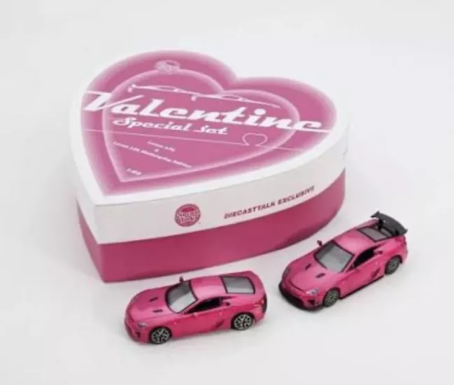 Diecast Talk - Lexus LFA & Lexus LFA Nürburgring Edition - Valentine Special Set