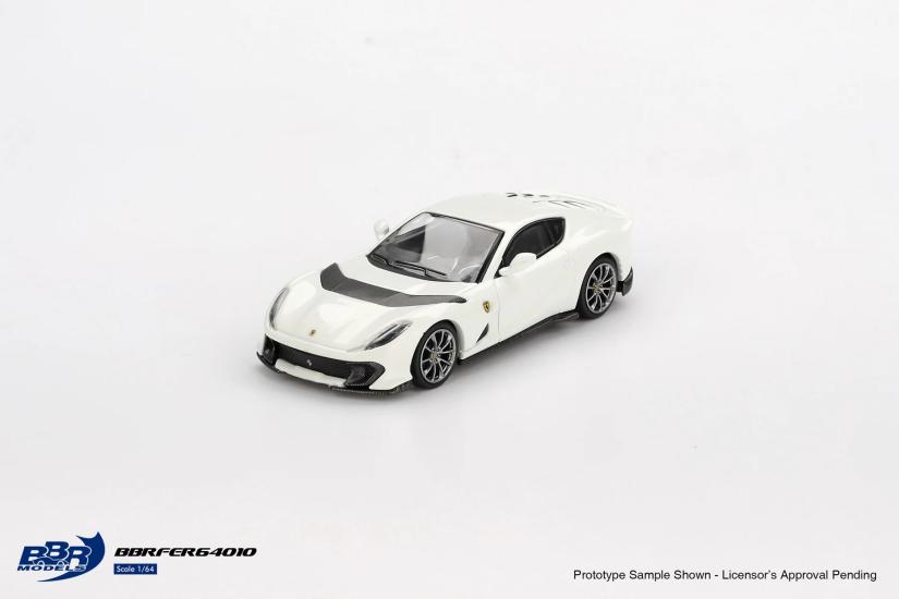 Ferrari 812 Competizione Bianco Avus BBRFER64010 - BBR Models