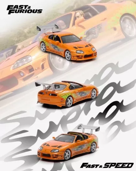 Fast & Speed - Toyota Supra Mk4 - Fast & Furious - Jelatinsiz