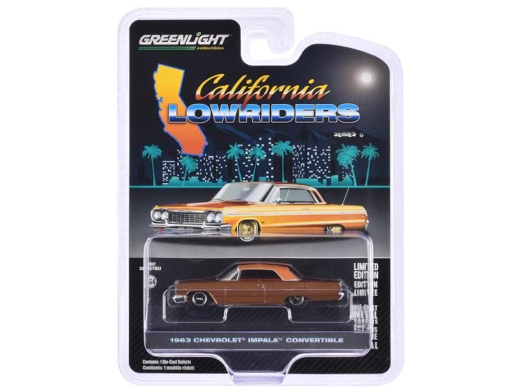 Greenlight - California Lowrider - 1963 Chevrolet Impala Convertible