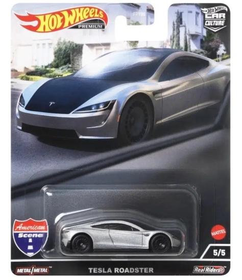 Hot Wheels Premium - American Scene - Tesla Roadster