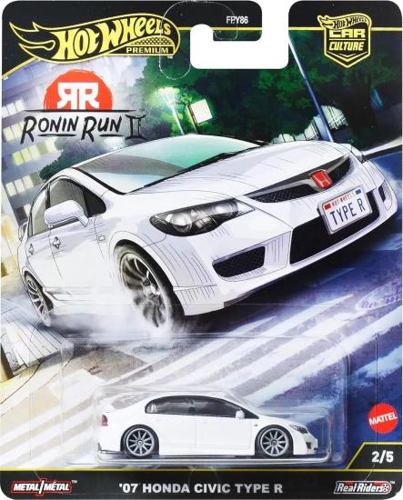 Hot whels Premium - Ronin Run - Honda Civic Type R