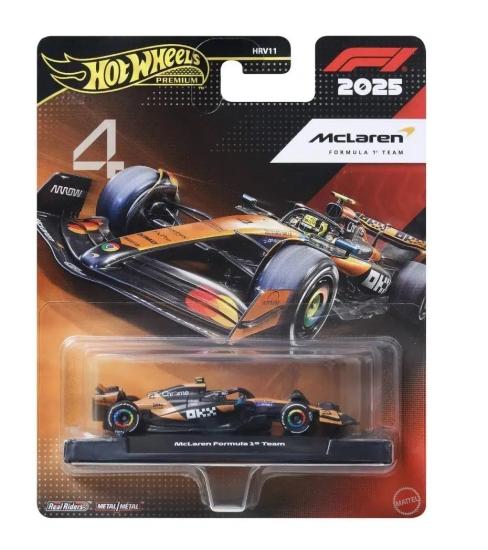 Hot Wheels Premium - Formula 2025 McLaren #4