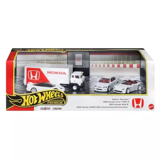 Hot Wheels Premium - Honda Diorama Set