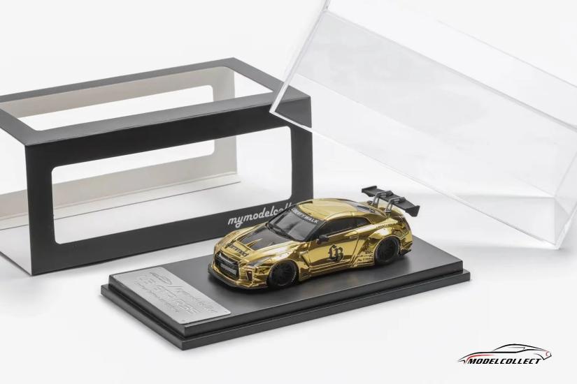 MY Model Collect - Nissan GTR R35 - Gold Chrome