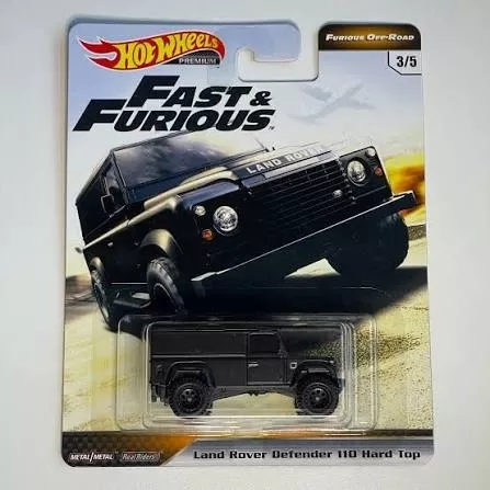 Hot Wheels Premium - Land Rover Defender 110 Hard Top