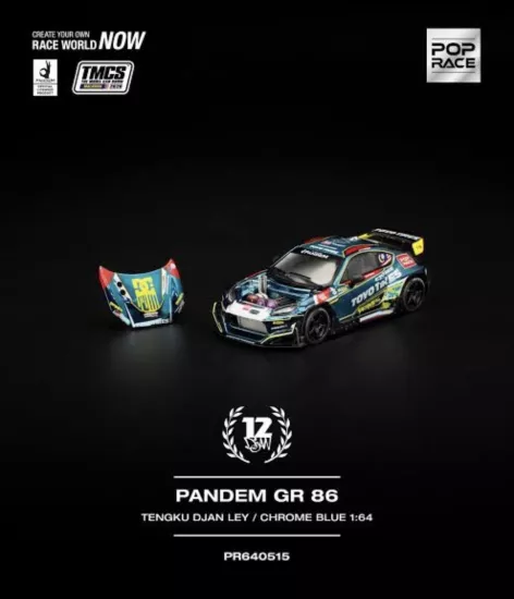 Pandem Gr 86 Tengku Djan Ley Chrome Blue - PR640515