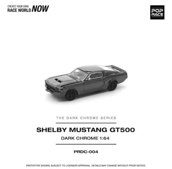 SHELBY MUSTANG GT500 DARK CHROME - PRDC003