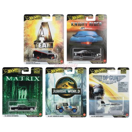 Hot Wheels Premium - Pop Culture 2027 Mix 1  5’li Premium Set