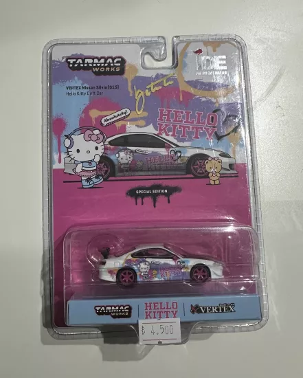 Tarmac Works Nissan Silvia (s15) - Hello Kitty Drift Car- Indonesia Diecast Expo Fuar
