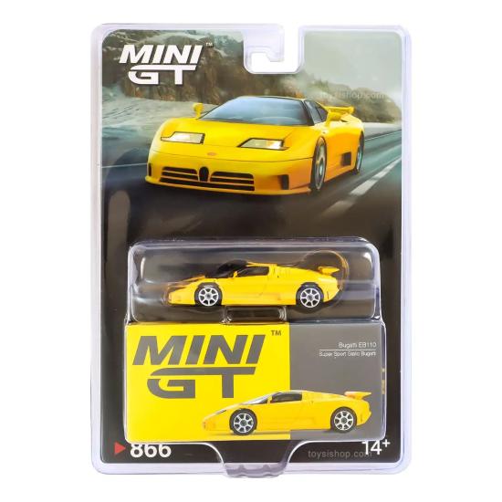 Bugatti EB110 - Super Sport Giallo Bugatti -  #866 Blister Paket