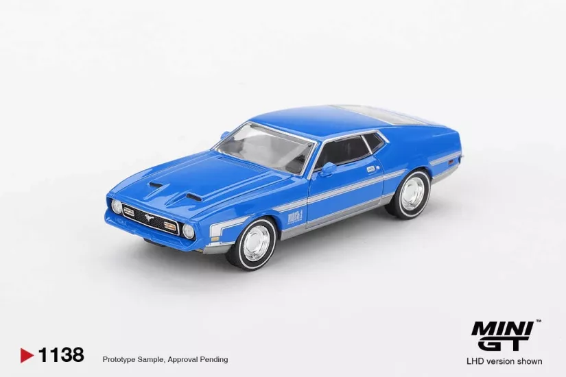Ford Mustang Mach 1 Grabber Blue MGT01138