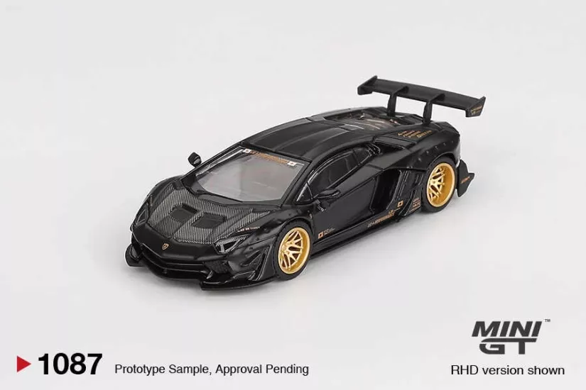 Lamborghini Aventador Limited Edition Matte Black MGT01087