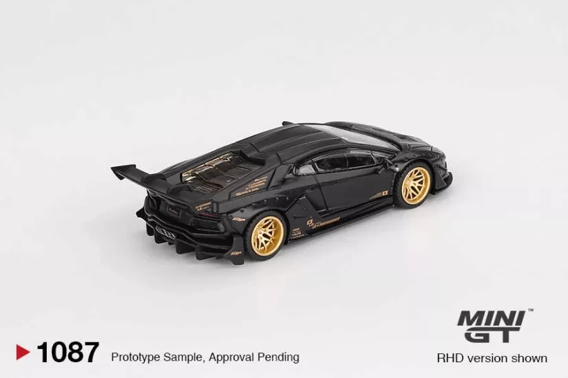 Lamborghini Aventador Limited Edition Matte Black MGT01087