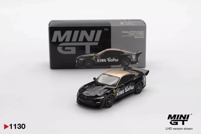 Shelby GT500 Dragon Snake Concept Black/Gold MGT01130