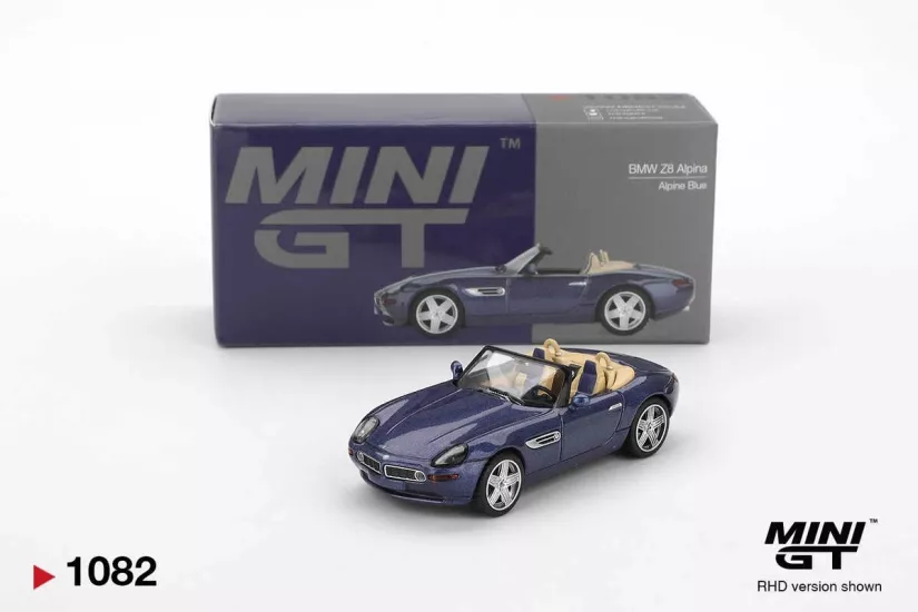 Mini GT 1/64 BMW Z8 Alpina Alpine Blue MGT01082