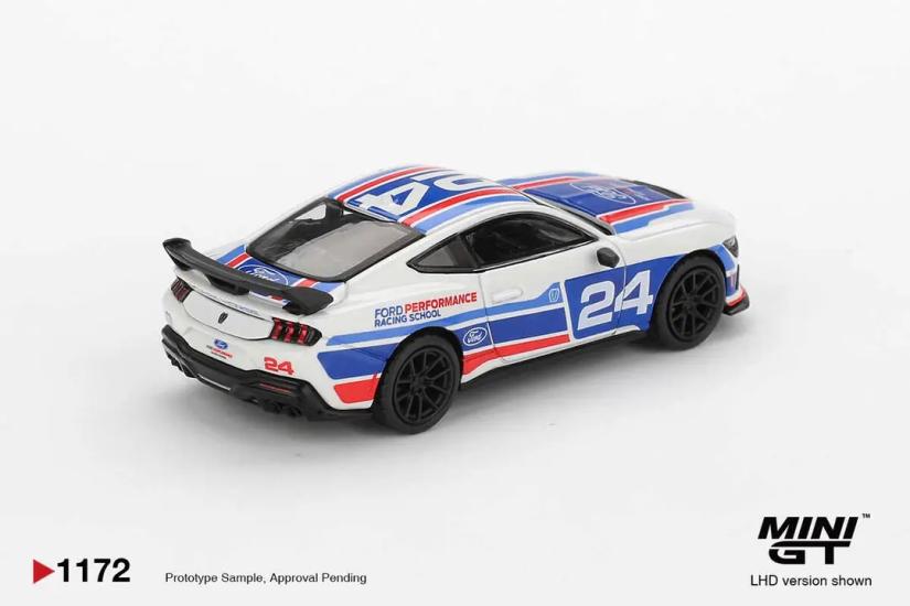 Mini GT 1/64 Ford Mustang Dark Horse #24 Ford Performance Racing School MGT01172