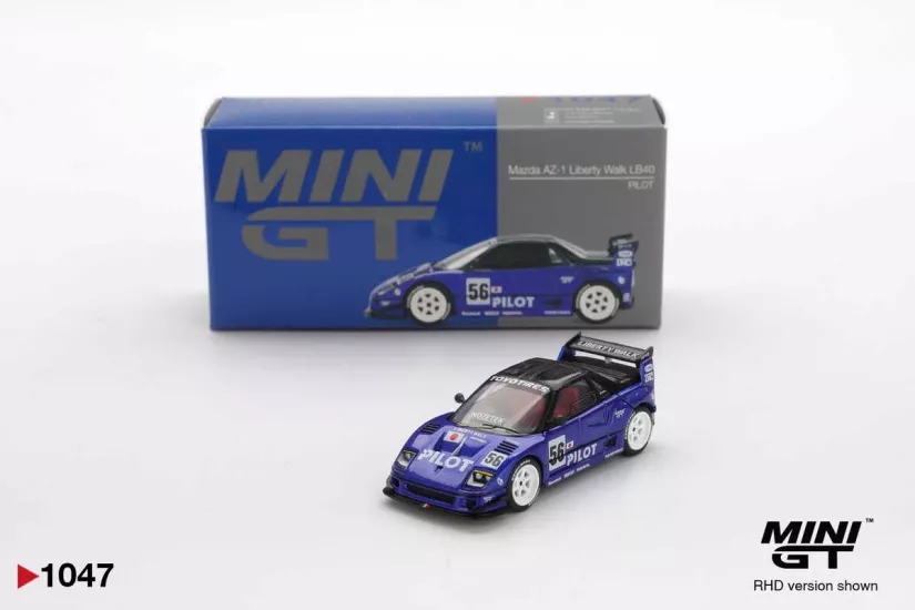 Mini GT 1/64 Mazda AZ-1 Liberty Walk LB40PILOT MGT01047