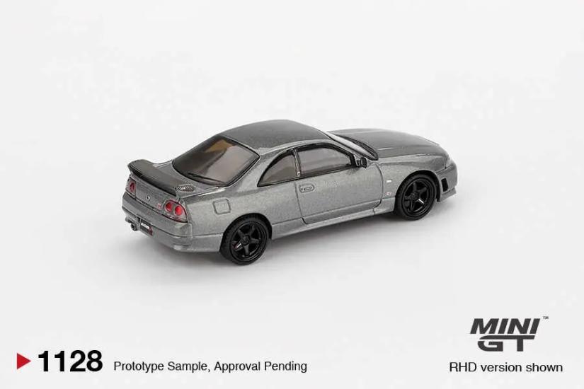 Mini GT 1/64 NISSAN Skyline GT-R Dark Metal Gray (NISMO BCNR33 CRS Version) MGT01128