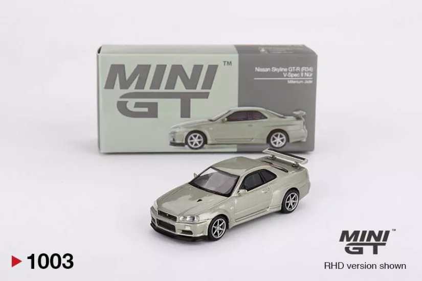 Nissan Skyline GT-R (R34) V-Spec II Nür Millenium Jade MGT01003