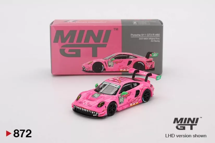 Porsche 911 GT3 R Roxy AO Racing 2023 IMSA VIRginia Roxy  - Açık Jelatin
