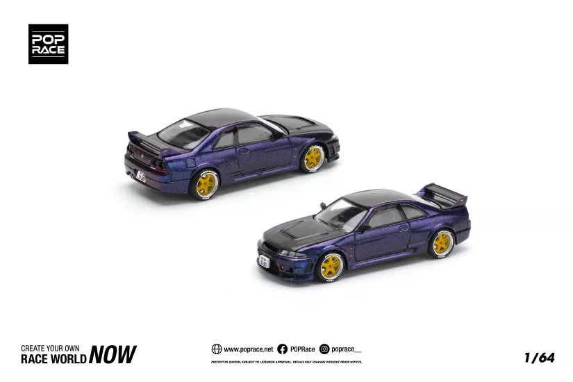 Skyline GT-R R33 Midnight Purple - PR640256