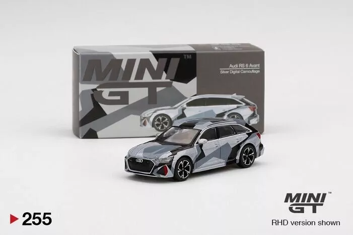 Audi RS 6 Avant Silver Digital Camouflage
