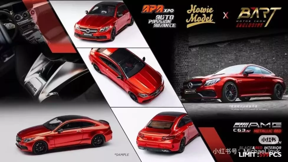 Howie Model - Mercedes Benz AMG C63s Coupe Bart Model