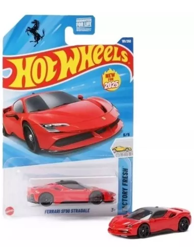 Hot Wheels Ferrari SF90 - Uzun Kart