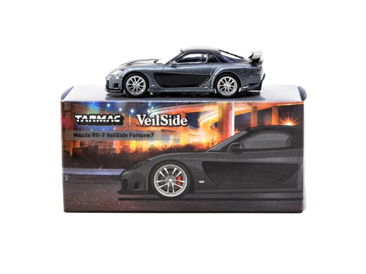 Mazda RX-7 VeilSide Fortune7 Grey Metallic / Black - GLOBAL64 T64G-075-GY