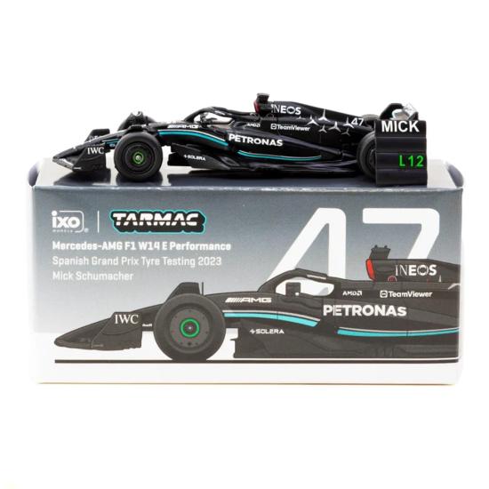 Mercedes-AMG F1 W14 E Performance Spanish Grand Prix Tyre Testing 2023 Mick Schumacher T64G-F064-MS1