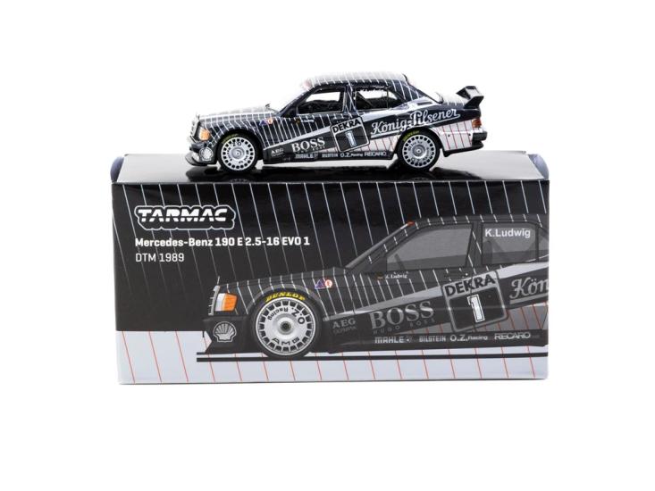 Mercedes-Benz 190 E 2.5-16 EVO 1 #01 - GLOBAL64 T64G-057-89DTM01
