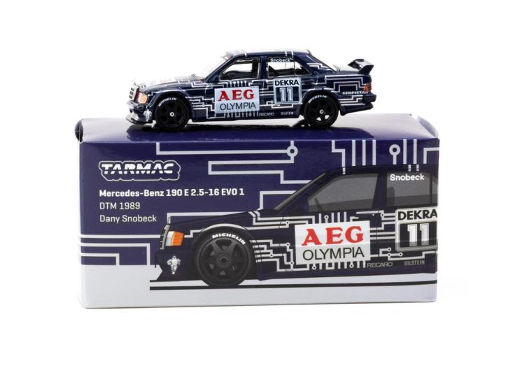 Mercedes-Benz 190 E 2.5-16 EVO 1 DTM 1989 Dany Snobeck - GLOBAL64 T64G-057-89DTM11