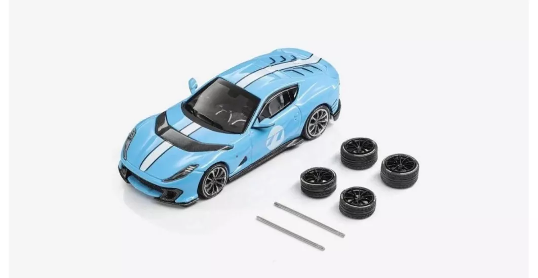 Fuelme x Toc Ferrari 812 Deluxe Version Limited Edition Bianco King