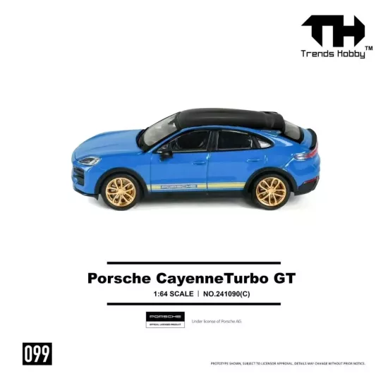 Porsche Cayenne Turbo GT Weissach Blue - 241090(C)
