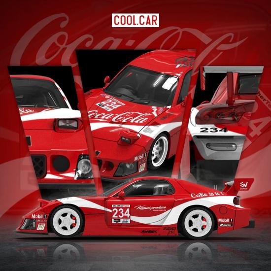 MAZDA RX-7 COCA-COLA LIVERY