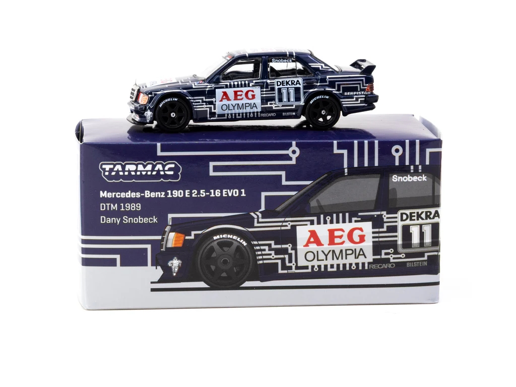 Mercedes-Benz 190 E 2.5-16 EVO 1 DTM 1989 Dany Snobeck - GLOBAL64 T64G-057-89DTM11