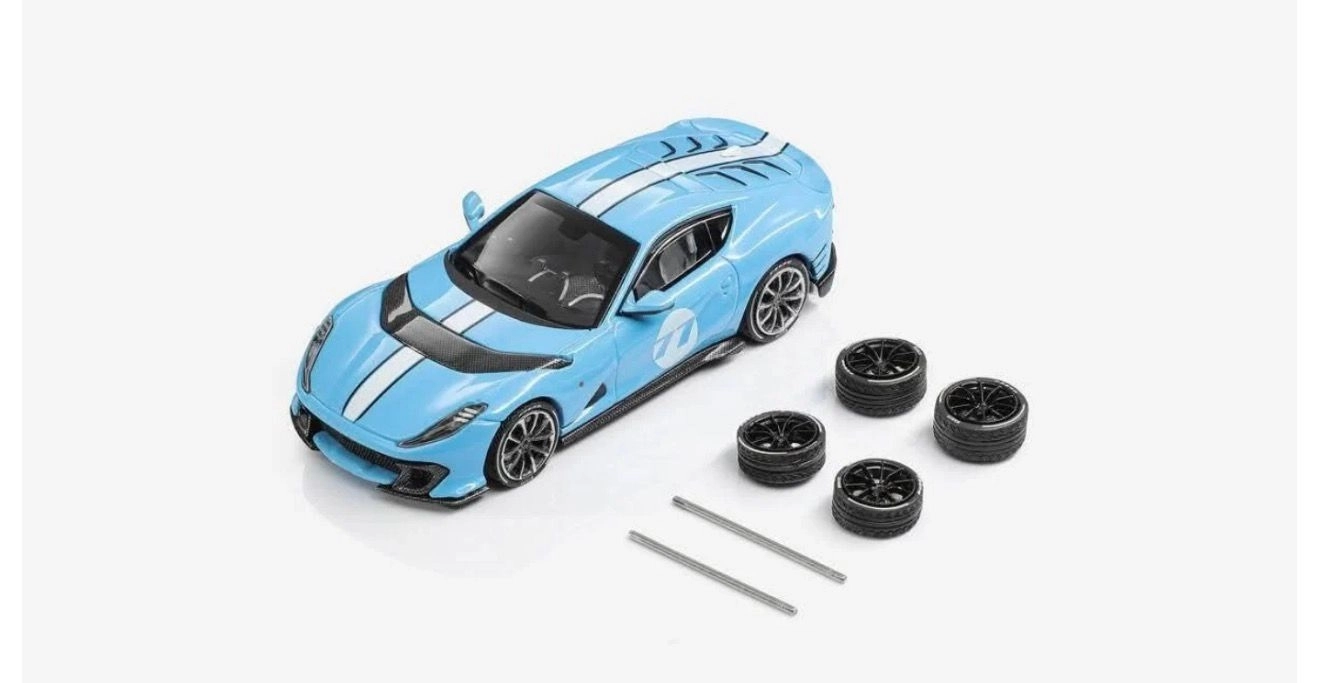 Fuelme x Toc Ferrari 812 Deluxe Version Limited Edition Bianco King