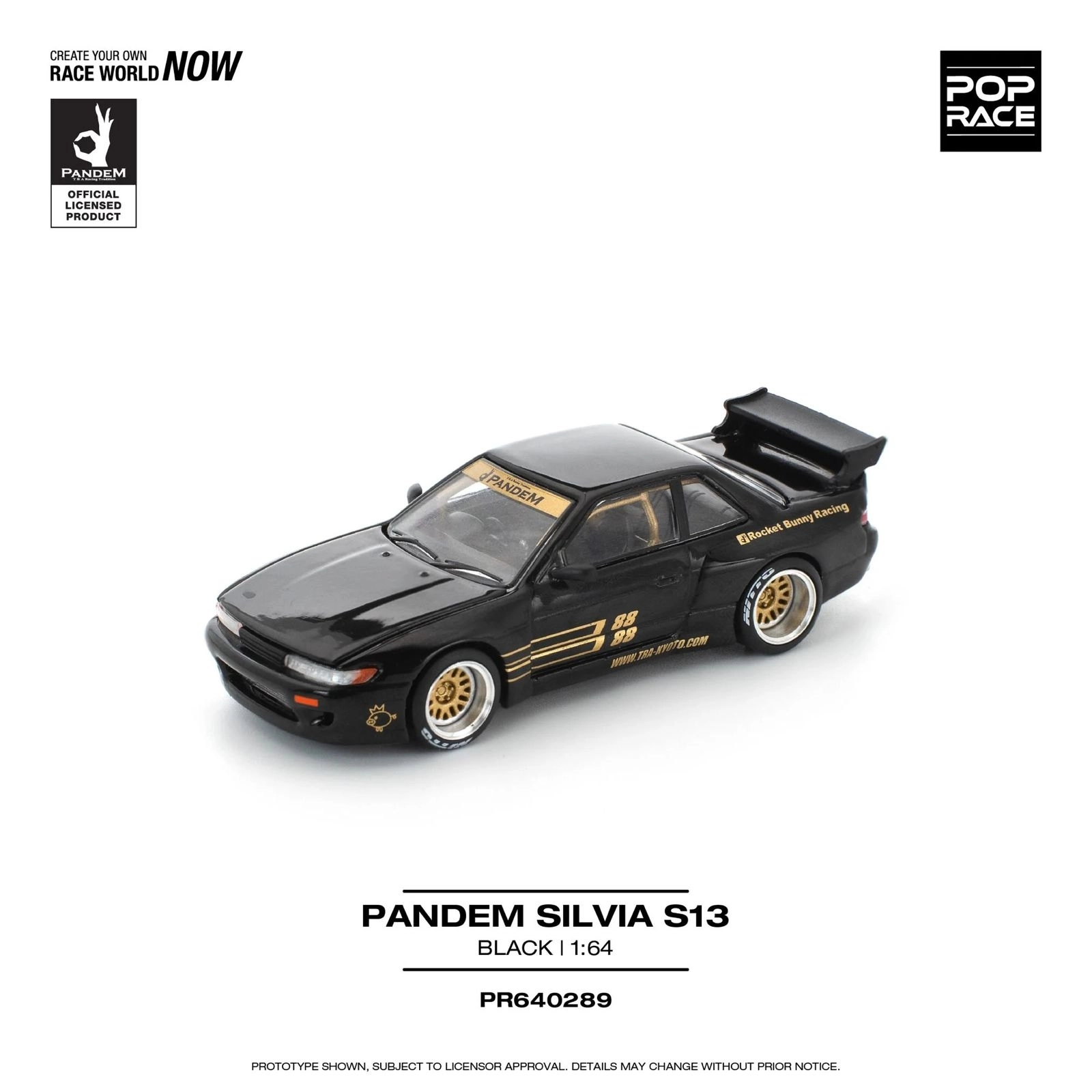 Pandem S13 Black 48 - PR640289