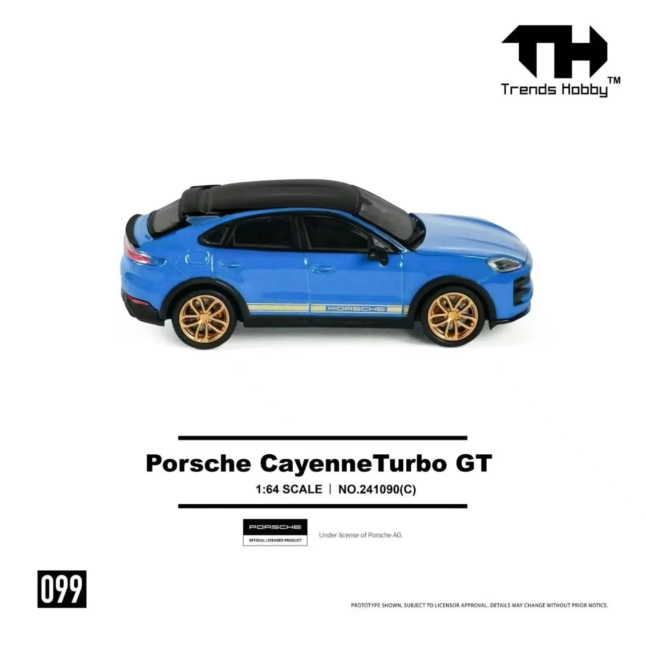 Porsche Cayenne Turbo GT Weissach Blue - 241090(C)