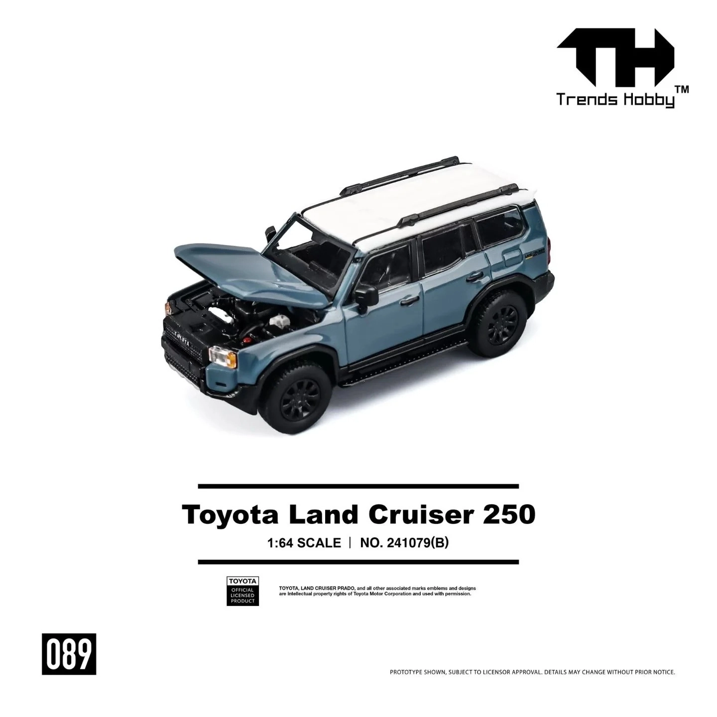 Toyota Land Cruiser 250 Blue - 241079(B)