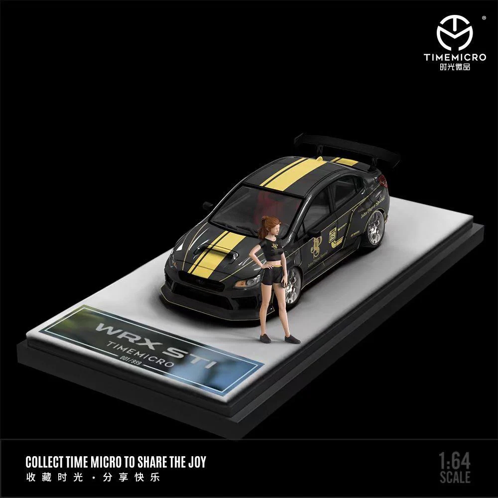Time Micro Subaru WRX Sti JPS Figure Version - TM645417-1